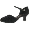Diamant Donne Scarpe da Ballo 011-064-156 - Velluto Nero -