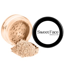 (5Gms Trial Jar) Light Rice Setting Powder by SweetFace Minerals, Blurring Setting Powder, Loose Powder Makeup, Face Powder Compact, Finishing Powder, Pressed Setting Powder, Oil Control Face Powder