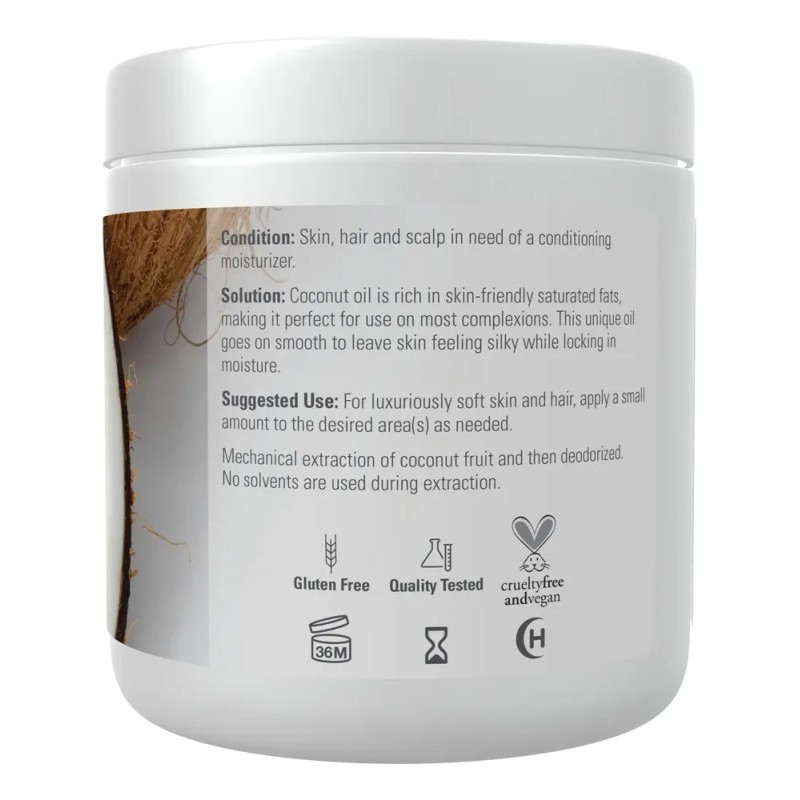 Aceite De Coco Now Solutions Revitalizante Para La Piel Y