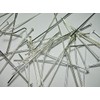 M316 Silver Plated Head Pins Pearl Pins 50 mm x