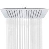 SR SUN RISE Luxury 12 Inch Large Square Stainless Steel