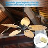 21 Pieces 6 Sets of Ceiling Fan Balancing Kit Fan