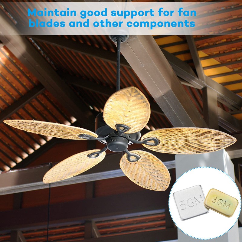 21 Pieces 6 Sets of Ceiling Fan Balancing Kit Fan