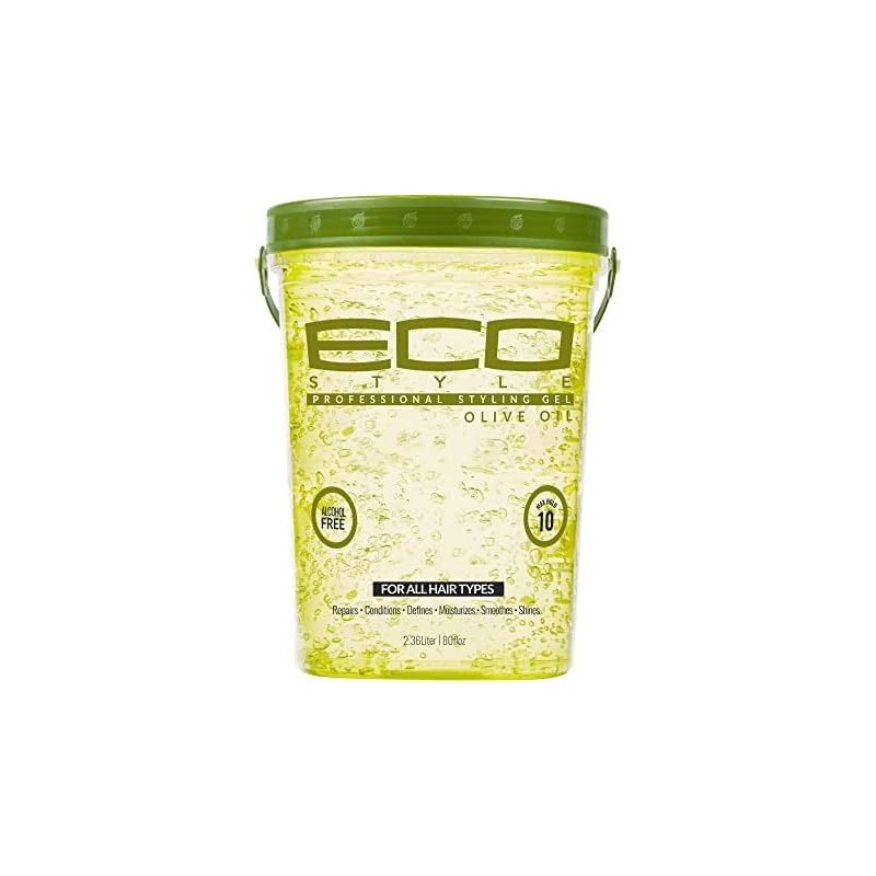 ECOCO Eco Style Gel, Olive Oil, 80 Ounce