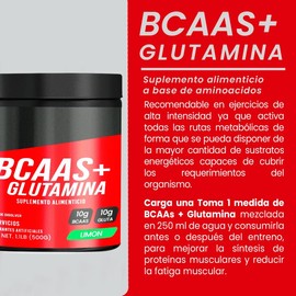 Bcaas  Glutamina Aminoácidos Psn 500g Varios Sabores