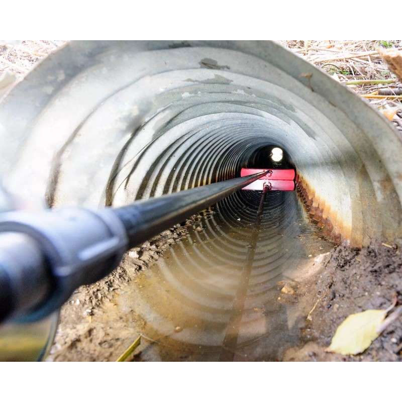 Design-All 10" Culvert Cleaning Tool, Made in USA, For Cleaning