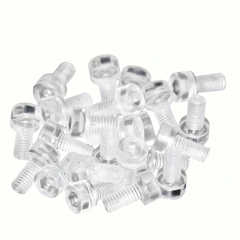 PC(Polycarbonate) Plastic Transparent Metric Hex Socket Head Cap Screws with