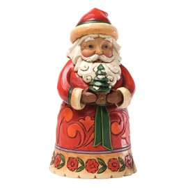 Heartwood Creek Santa with Christmas Tree