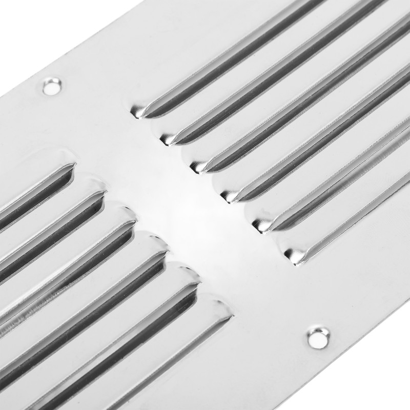 Boat Louvered Vent Rustproof 304 Stainless Steel Marine Ventilation Grille