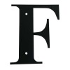 Village Wrought Iron Wrought Iron Letter F Small 6" (Made
