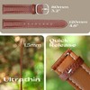 18mm Genuine Leather Soft Strap Quick Release Wristband Compatible with