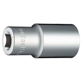 Tone Deep Socket (6 Angle) 3S-19L Drive Angle 0.3 inch (9.5 mm) (3/8 inch), Double Side Width 0.7 inch (19 mm)