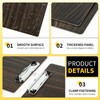 WORPSON Wood-Grain Lap Board Clipboard, for Letter & A4 Size