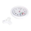 Thermometer Hygrothermograph Plastic TH108 Analog Temperature Humidity Meter Dial Shape