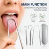 Stainless Steel Tongue Scraper for Daily Oral Care – Spoon-Shaped