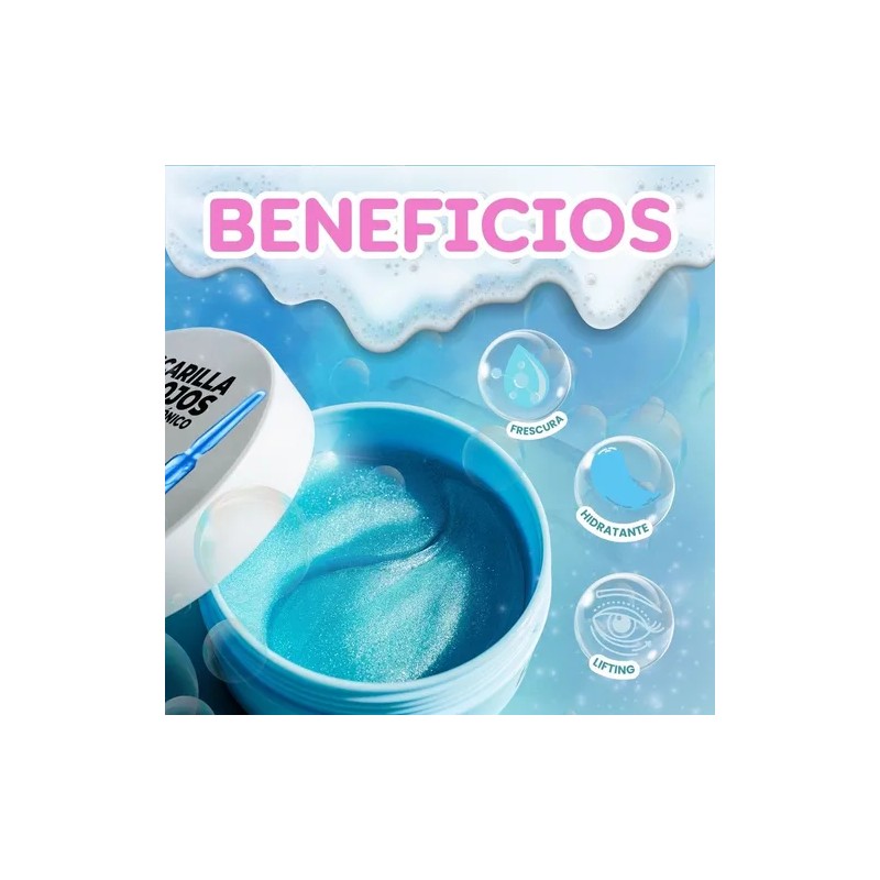 Parches Hydrogel Contorno Ojos Acido Hialuronico Antiarrugas