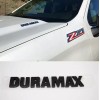 GM Matte Black Duramax Hood Emblem Badge Fit Silverado 1500