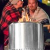 Fire Pit Portable Outdoor Wood Burning Patio Backyard Firepit for
