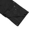 Portable Outdoor Picnic Mat Waterproof and Moisture-Proof Camping Blanket (Black)