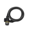 Burg Wachter 0812K 8 mm x 1.2 m Locking Cable,