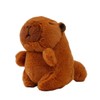 Clearstone Capybara Plush Keychain Chabimaru Tail, 7.3 inches (18.5 cm),