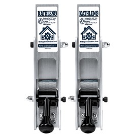 Siding Installation Tools, Siding Mounting Kit for Use with 3/8-Inch Wood/LP Sidings, Lap Sidings Gauge with Adjustable Reveals,Aluminum Body, 2 Packs