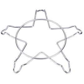 HAMILO Gas Stove Trivet Support Stand Stainless Steel Camping (5 Claws)