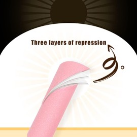 qiqee 150pcs Pink Paper Straws for Drinking Disposable Straws Disposable Straws Bulk(10 Color)