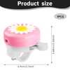 Lotsdonxia Daisy Flower Bike Bell - Loud & Clear Ringing,