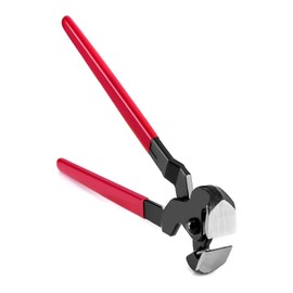 QWORK Hoof Nipper, 14" Heavy Duty Farrier Nippers with Plastic Grip, 1 Pack