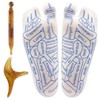 PEUTIER Foot Massage Socks with 2 Massage Tool, Pressure Point
