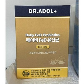 Dr. Adol Baby FeD Baby Lactobacillus Vitamin D Return Infant Child 10 Packets (46566418) / 닥터아돌 베이비 FeD 아기유산균 비타민D 돌아기 유아 아이 10포 (46566418)