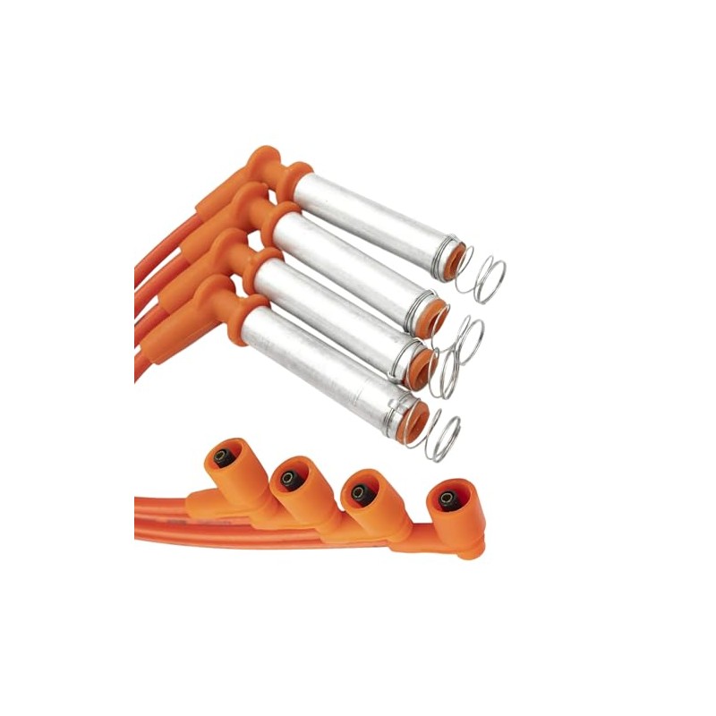 FERRAZZI Kit Cables 9mm + 4 Bujias Iridium platino de