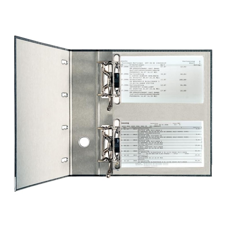 Leitz Double Lever Arch File Polypropylene Plastic Dual Hole Precision