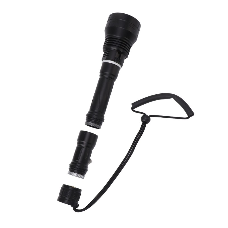 IPX8 Waterproof Diving Flashlight 100000lm Professional 100m Underwater Bright Submarine