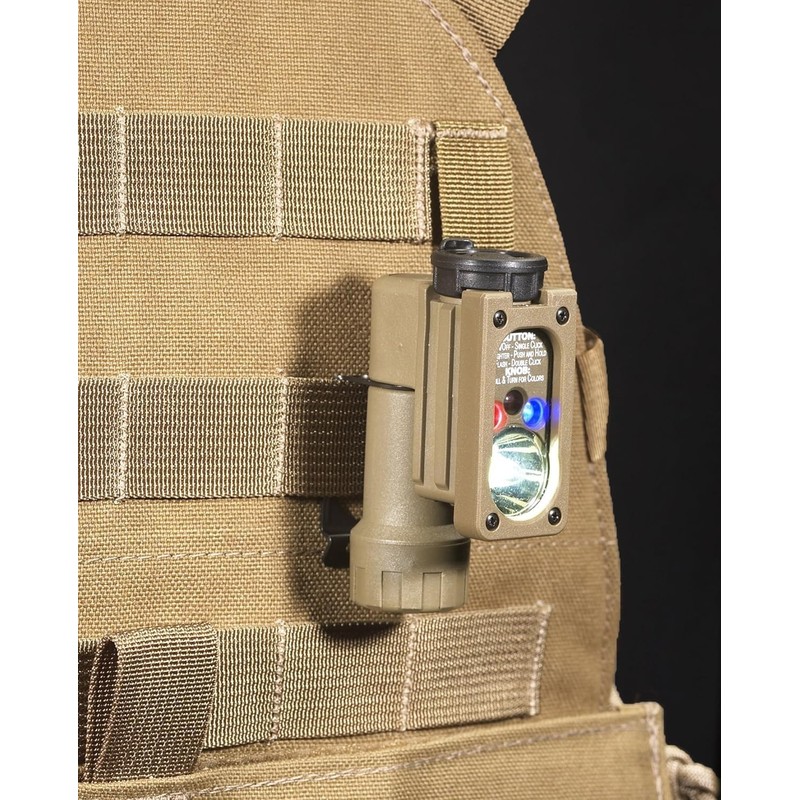 Streamlight 14122 Sidewinder Compact 55-Lumens Hands Free Military Flashlight with