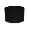Modern Black Fabric Cylinder Ceiling Pendant Lampshade/Table Lamp Drum Light