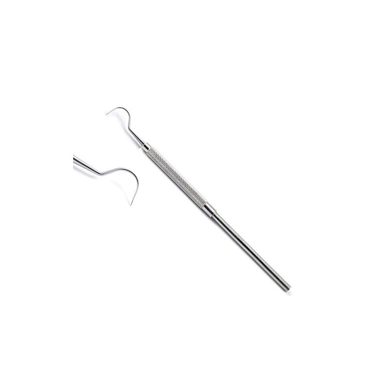 Dental Shepherds Hook Explorer 23 Probe Sickle Pick Calculus Detection