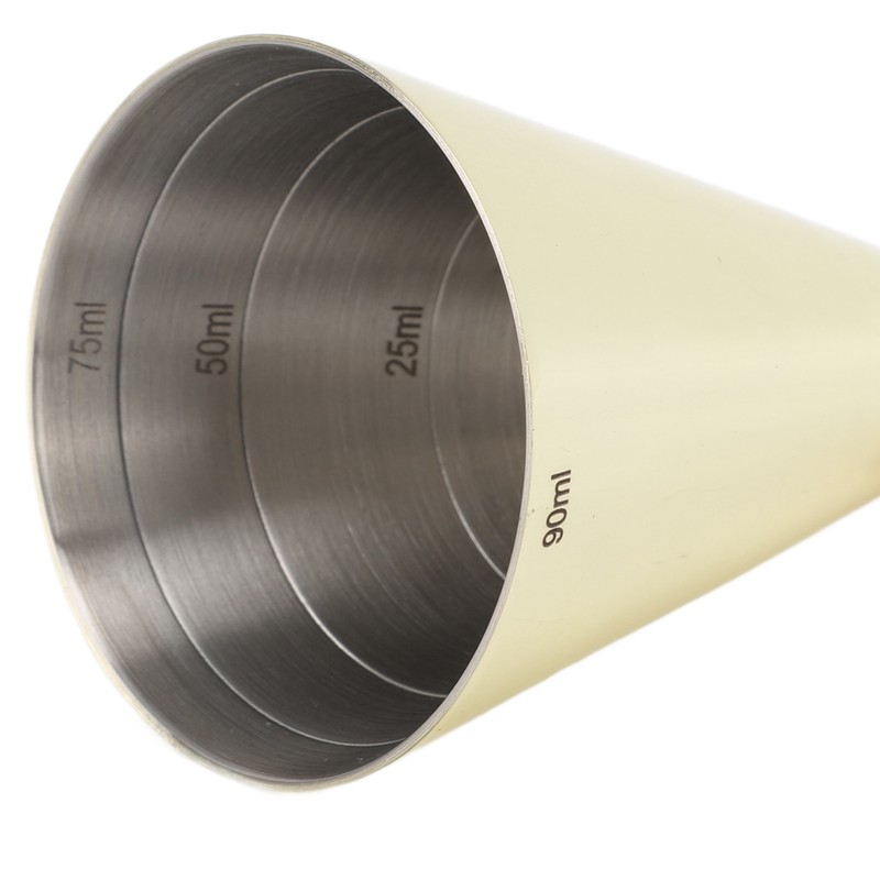 Stainless Steel Jigger Japanese Style Bar Bartending Measuring Ounce Cup