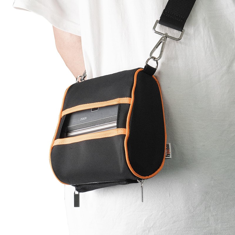 BHAVYAKTI Carrying Case for Zebra ZQ520 ZQ521 Printer, Shoulder Belt
