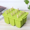 12-Grids Food Grade Silicone Ice Cream Mold Maker Making Tool