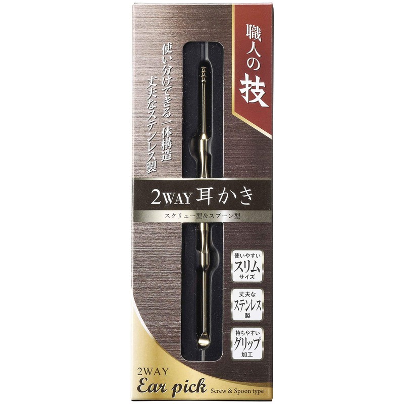 metorikkusu (Metrics) Craftsmanship Way Stainless Steel 耳kaki Premium Gold (Screw