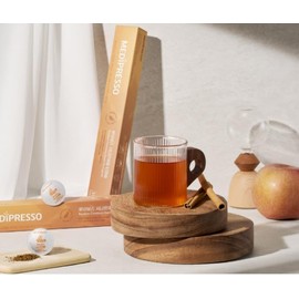 MEDIPRESSO Tea Capsules for Nespresso, Blend Teas, 10 pods (Pack of 1) Made in Korea (Rooibos Cinnamon Apple Tea Capsule)