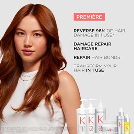 KÉRASTASE Premier Masque Filler Reparateur Mascarilla para Cabello Dañado Anti-quiebre, Restaura la Humectación y Fortalece el Cabello Con Péptido y Glicina 200ml