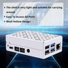 GeeekPi Raspberry Pi 4 Case,Raspberry Pi 4 Aluminum case with