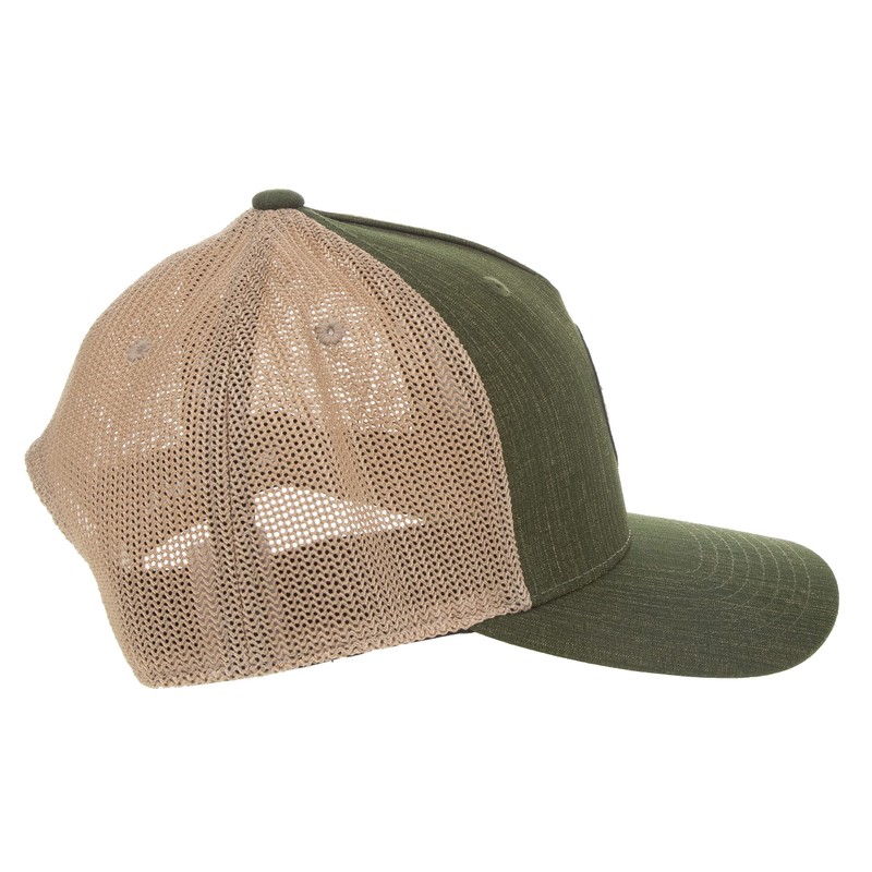 ARIAT Round Patch Trucker Hat Olive