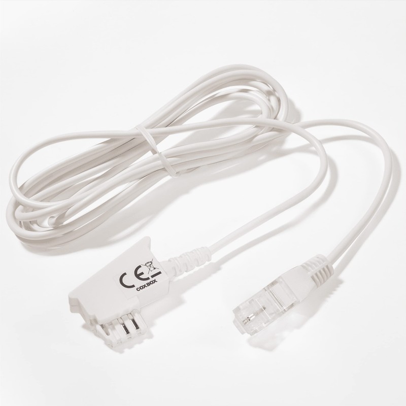 COXBOX 5 m DSL Cable Fritzbox, Speedport, Easybox - TAE