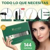Extensiones De Pestañas Kit 144pcs Mixta Gruesa Chloe Laurel Espesor
