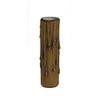 B&P Lamp® 4" Antique PolyBeesWax® Candle Covers, Fits Candelabra Sockets