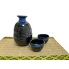 Japanese Mino Ware Ceramic Tokkuri Sake Bottle 9.3 Fluid Ounces